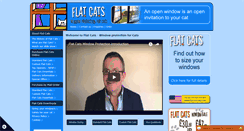 Desktop Screenshot of flat-cats.co.uk
